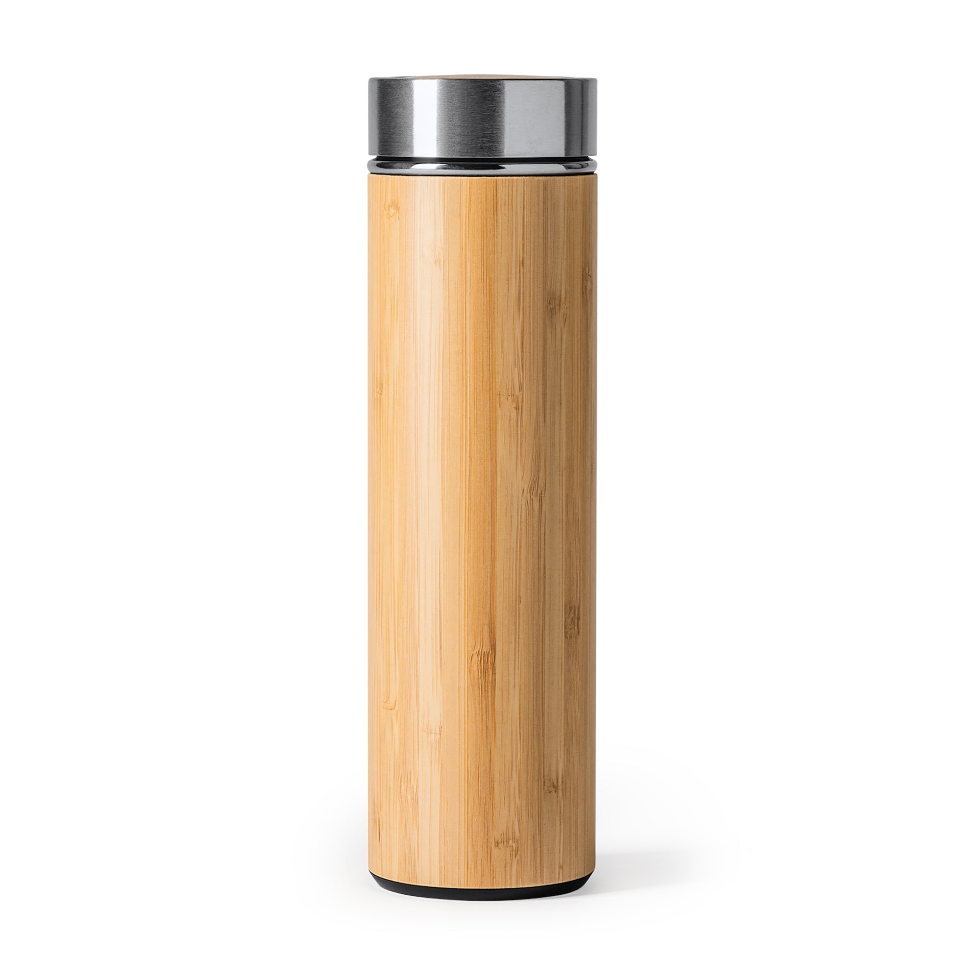 Thermos in Acciaio e Bambù a Doppia Parete con Infusore Tè Rimovibile – 500 ml PS 00522 PRS