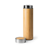 Thermos in Acciaio e Bambù a Doppia Parete con Infusore Tè Rimovibile – 500 ml PS 00522 PRS