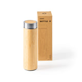 Thermos in Acciaio e Bambù a Doppia Parete con Infusore Tè Rimovibile – 500 ml PS 00522 PRS