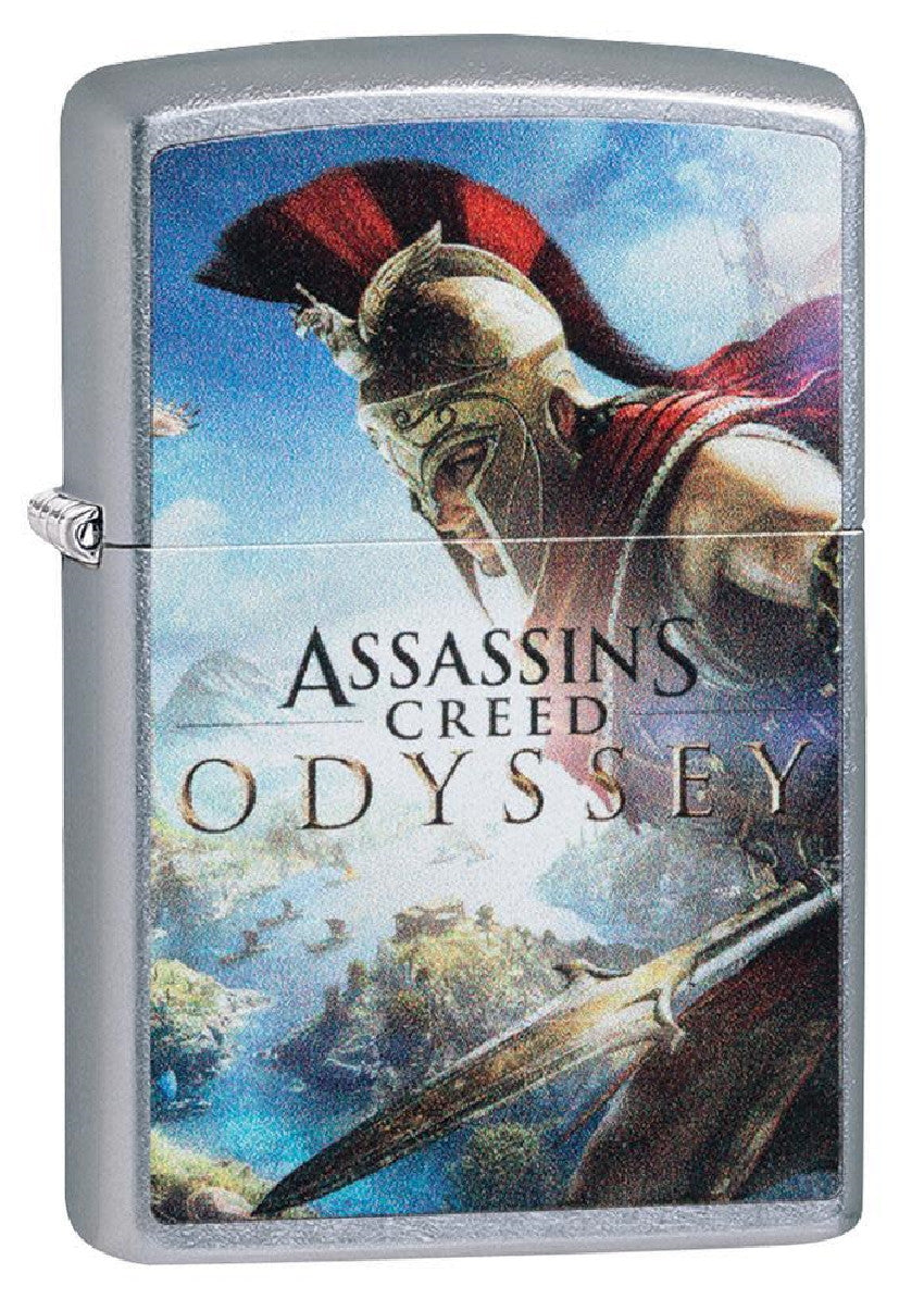 Accendino Zippo Assassin’s Creed® Odyssey Alexios – Street Chrome – PS 40469
