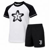 Pigiama Corto Juventus  Bambino – 100% Cotone Personalizzabile – PS 40777
