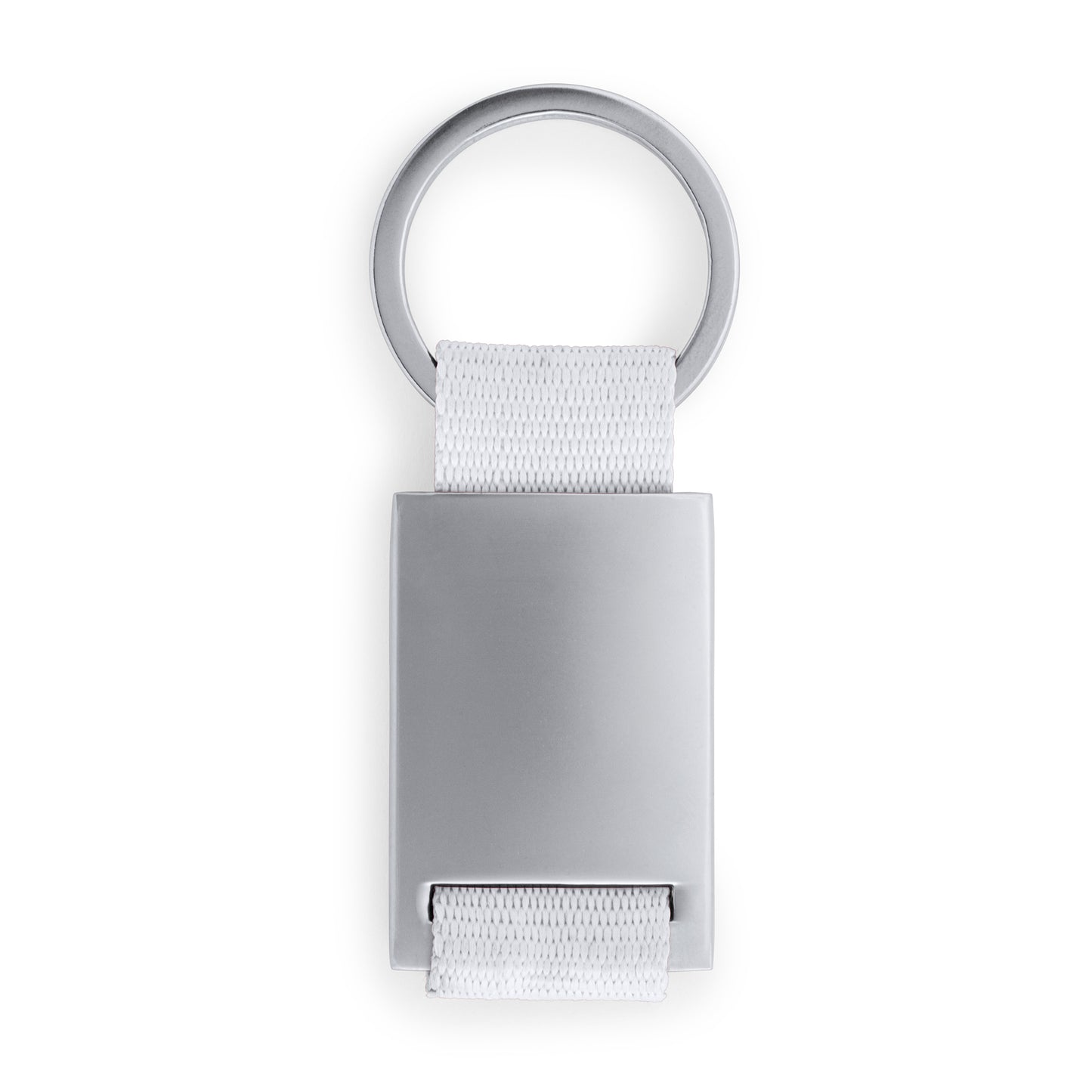 Portachiavi in Metallo con Cinturino in Poliestere Personalizzabile PS 00150