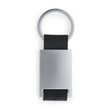 Portachiavi in Metallo con Cinturino in Poliestere Personalizzabile PS 00150