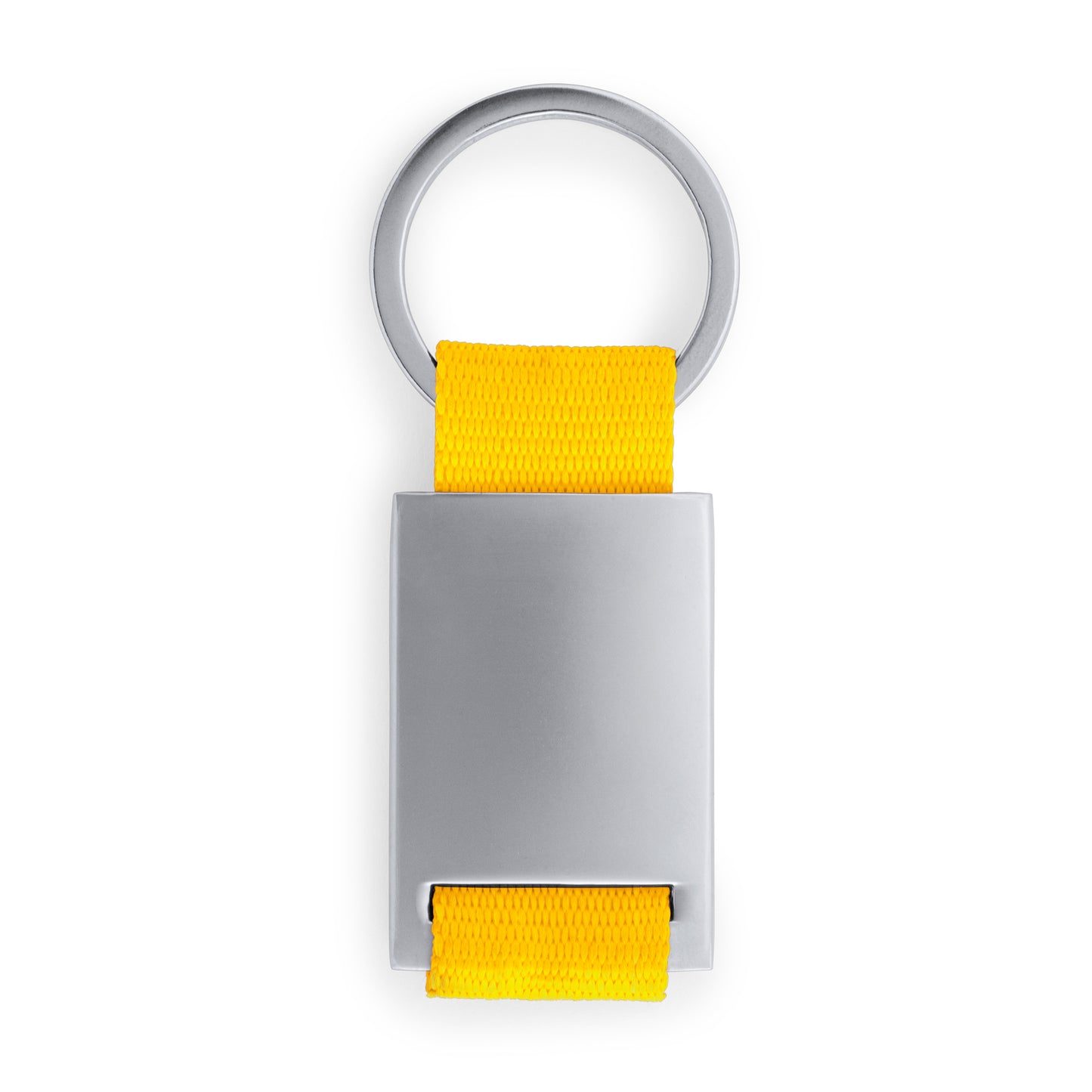 Portachiavi in Metallo con Cinturino in Poliestere Personalizzabile PS 00150
