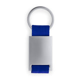 Portachiavi in Metallo con Cinturino in Poliestere Personalizzabile PS 00150