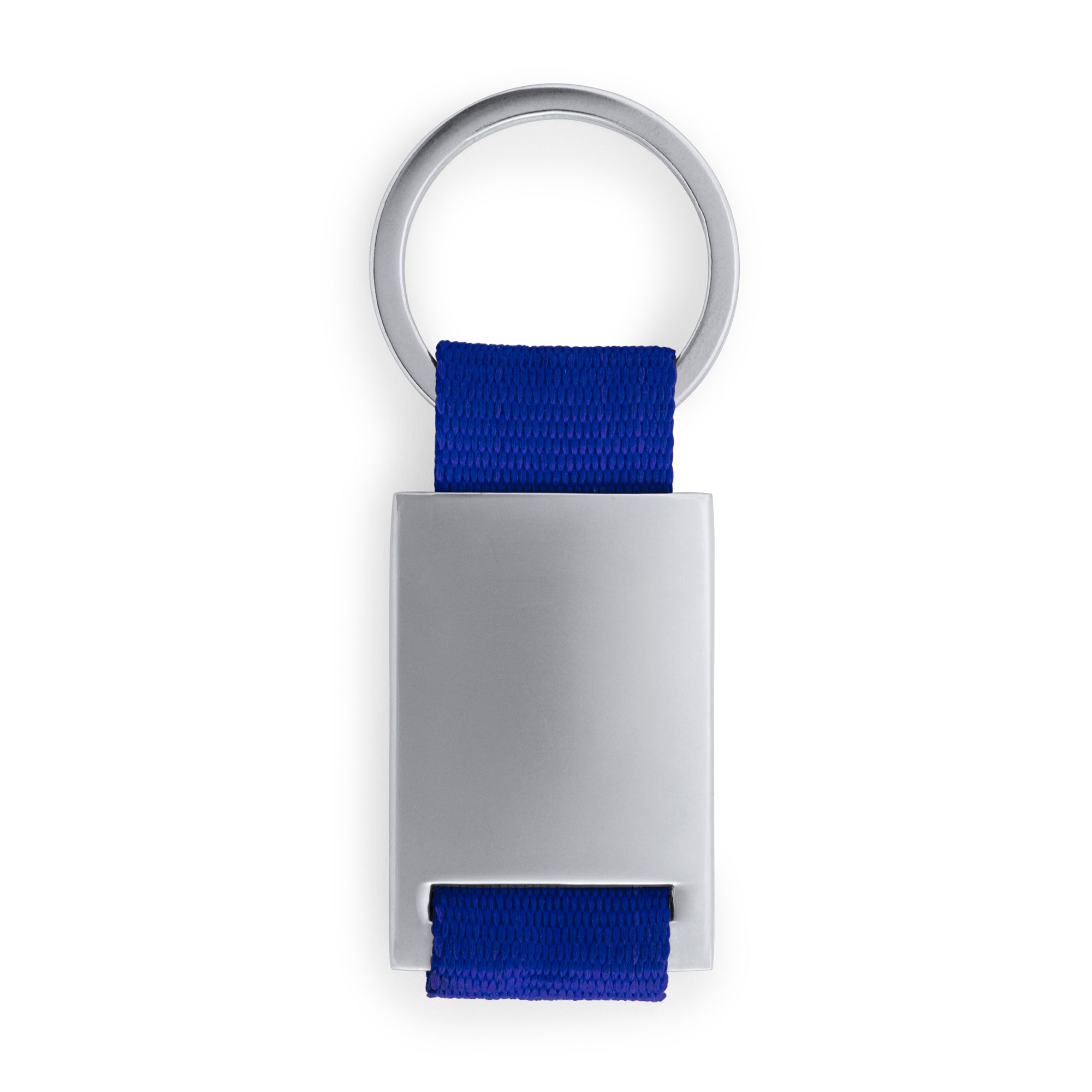 Portachiavi in Metallo con Cinturino in Poliestere Personalizzabile PS 00150