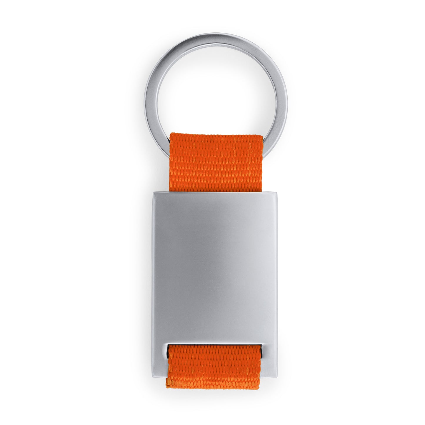 Portachiavi in Metallo con Cinturino in Poliestere Personalizzabile PS 00150