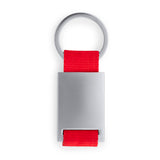Portachiavi in Metallo con Cinturino in Poliestere Personalizzabile PS 00150