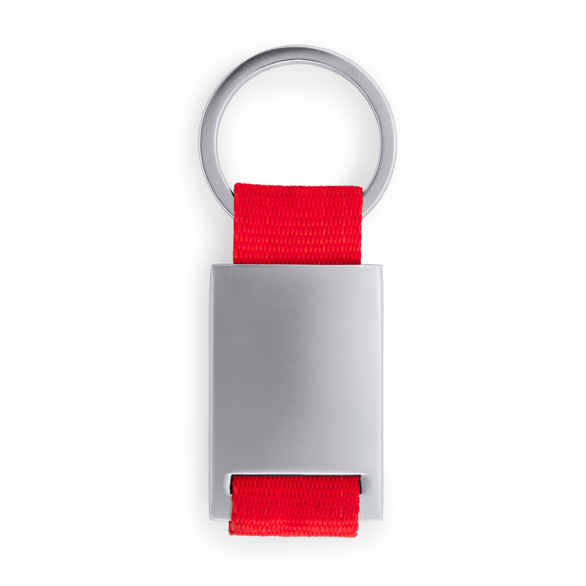 Portachiavi in Metallo con Cinturino in Poliestere Personalizzabile PS 00150