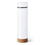 Thermos in Acciaio Inossidabile TAYOX a Doppia Parete con Infusore Tè e Base in Sughero – 460 ml PS 00529 PRS