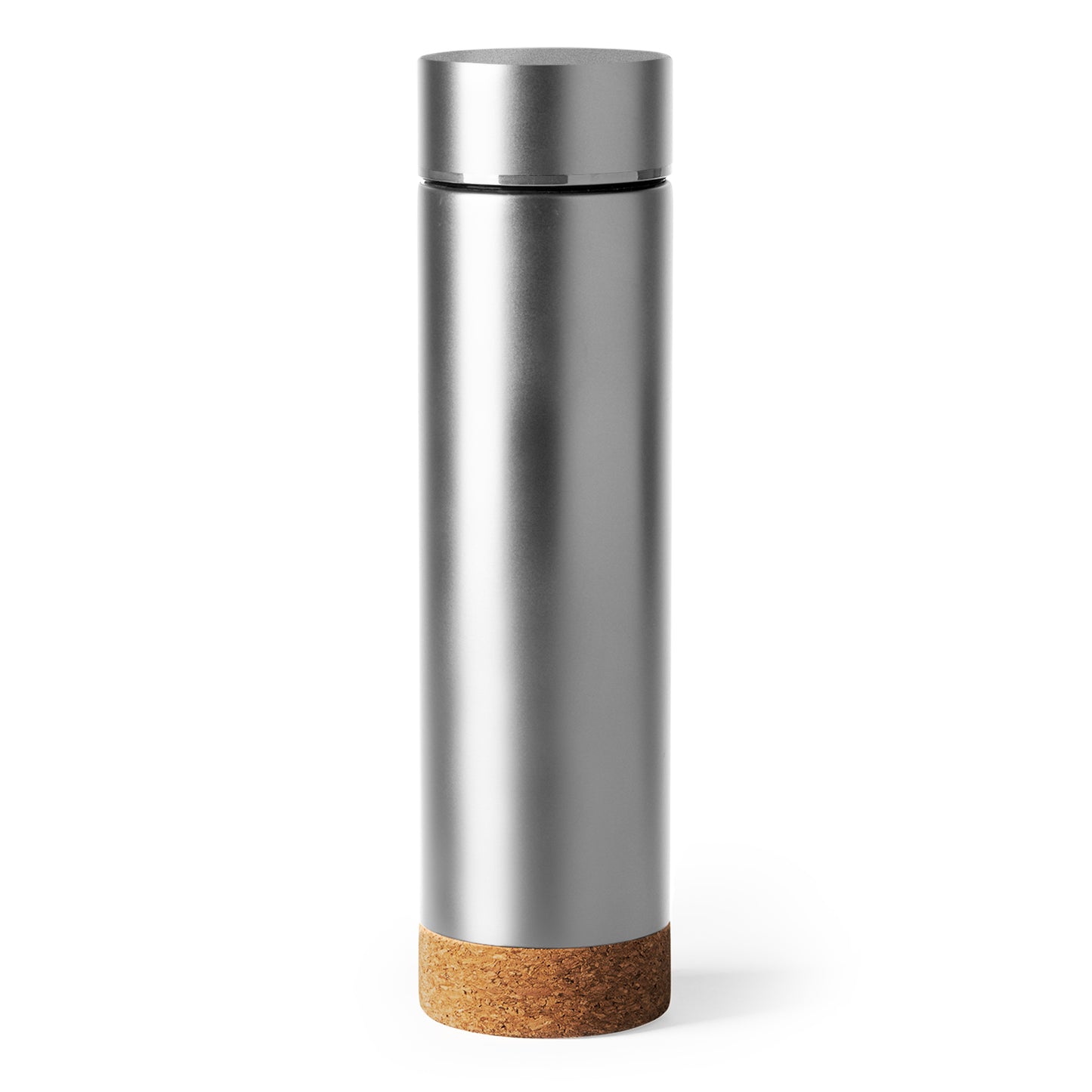 Thermos in Acciaio Inossidabile TAYOX a Doppia Parete con Infusore Tè e Base in Sughero – 460 ml PS 00529 PRS
