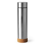 Thermos in Acciaio Inossidabile TAYOX a Doppia Parete con Infusore Tè e Base in Sughero – 460 ml PS 00529 PRS