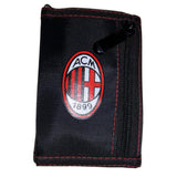 Portafoglio a Strappo Nero – Prodotto Ufficiale AC Milan Cod. PS 40729