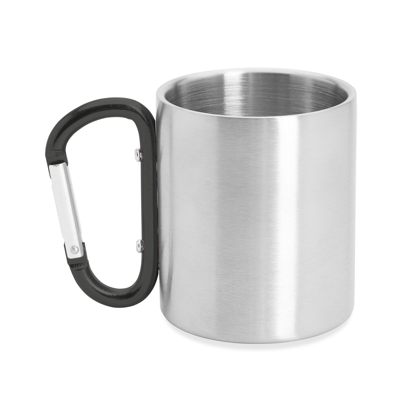 Tazza in Alluminio con Moschettone 230 ml – Personalizzabile  – PS 00530 PRS