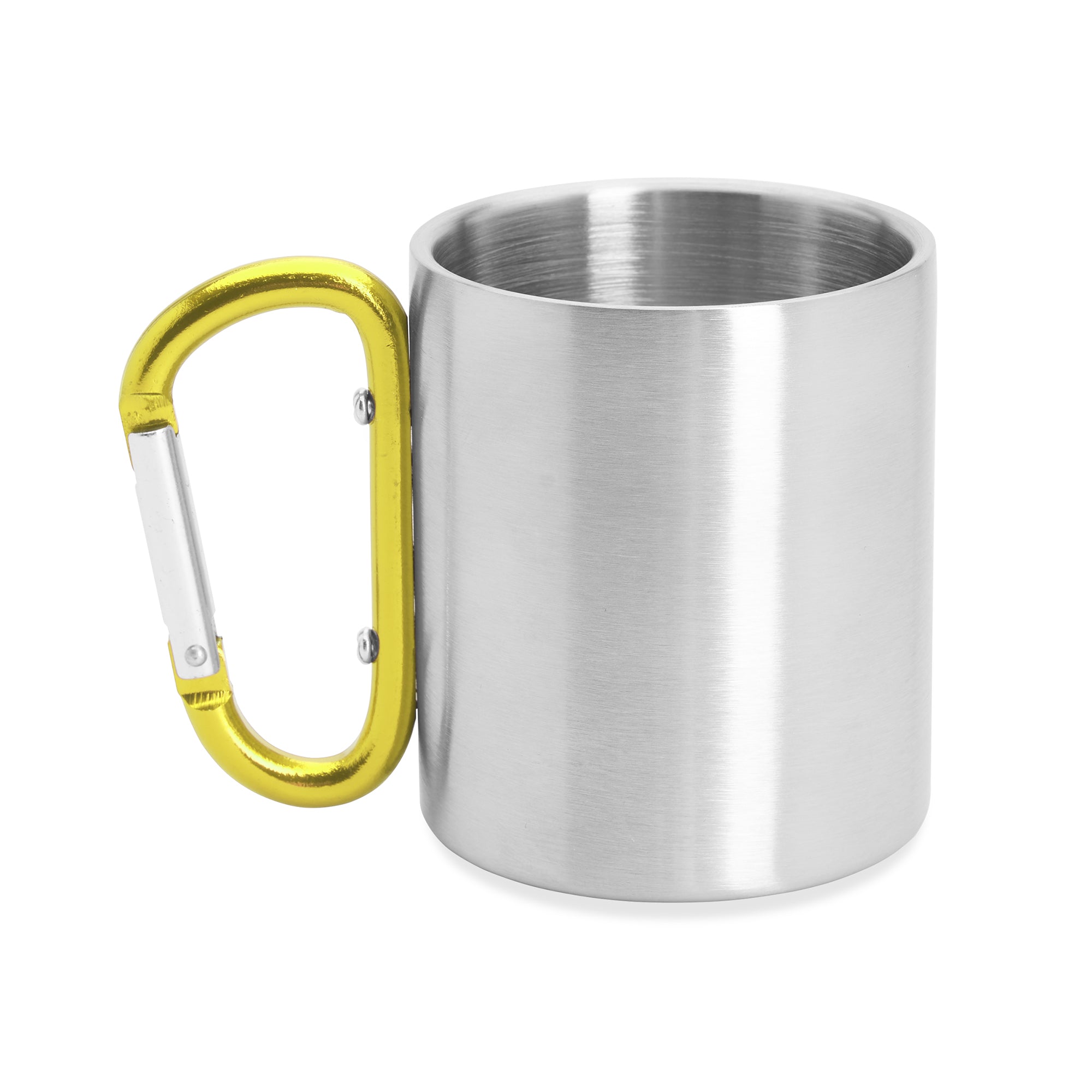 Tazza in Alluminio con Moschettone 230 ml – Personalizzabile  – PS 00530 PRS
