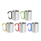 Tazza in Alluminio con Moschettone 230 ml – Personalizzabile  – PS 00530 PRS