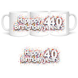Tazza in Ceramica Happy Birthday – Tazza Personalizzata PS 09370-0003