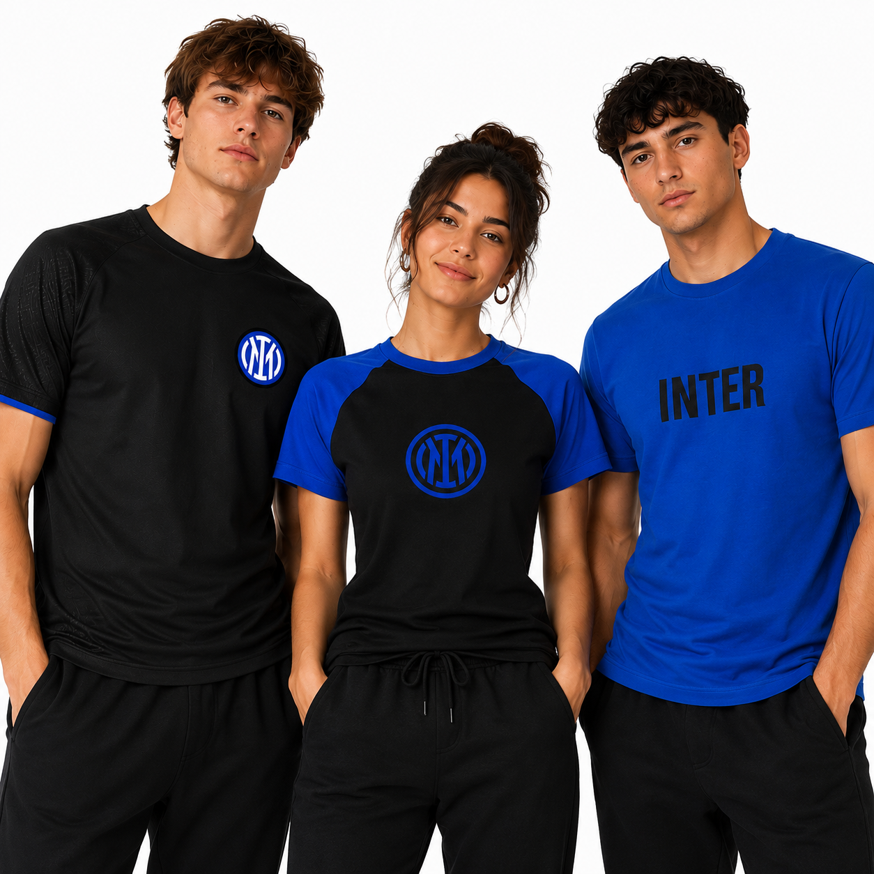 T-Shirt Uomo FC Internazionale in Cotone – Prodotto Ufficiale FC Internazionale PS 46678-BS
