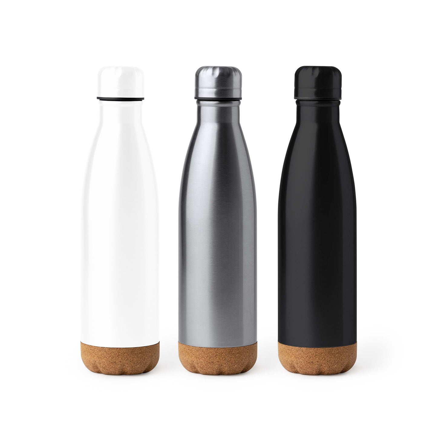 Borraccia in Acciaio Inossidabile KALE a Doppia Parete con Base in Sughero – 520 ml PS 00525 PRS