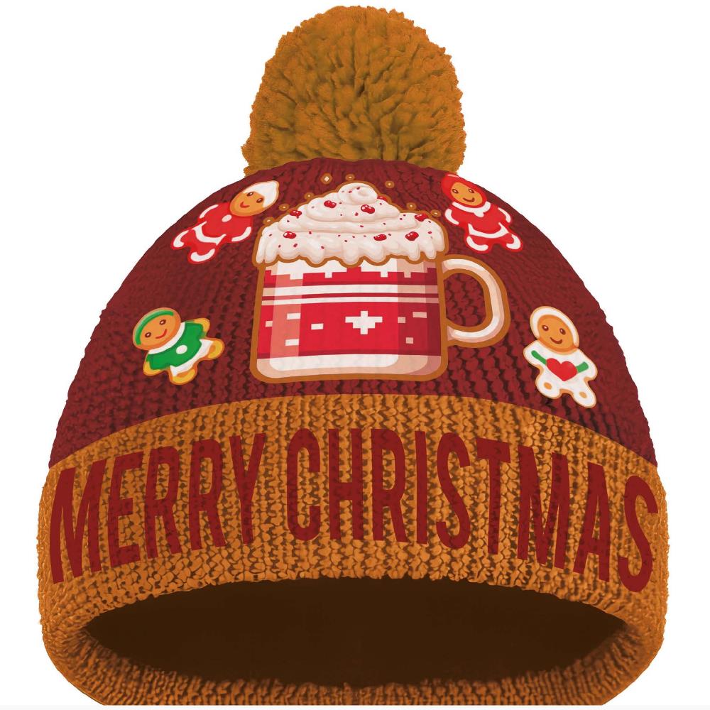 Cappello di Natale Effetto Lana – Berretto Natalizio – PS 33554