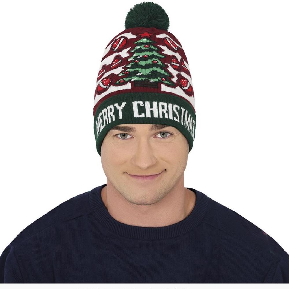 Cappello di Natale Effetto Lana – Berretto Natalizio – PS 33554