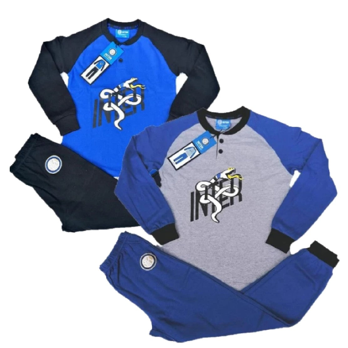 Pigiama Bambino Inter F.C. in Caldo Cotone – Prodotto Ufficiale – PS 41122