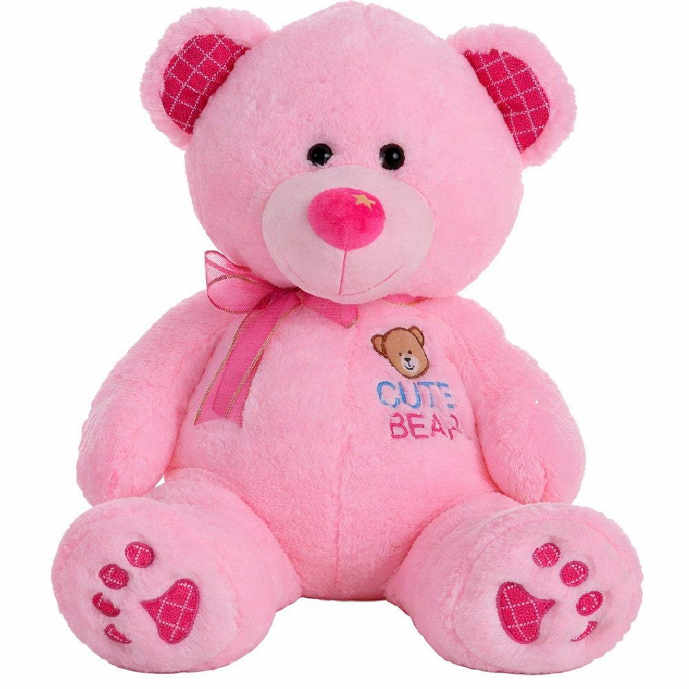 Peluche Orso Luminoso a LED – Rosa o Azzurro – 60 cm Cod. PS 41245