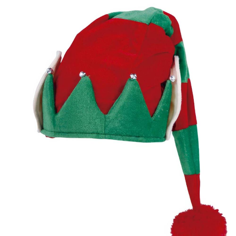 Cappello Elfo con Orecchie – Berretto Natalizio – PS 33556