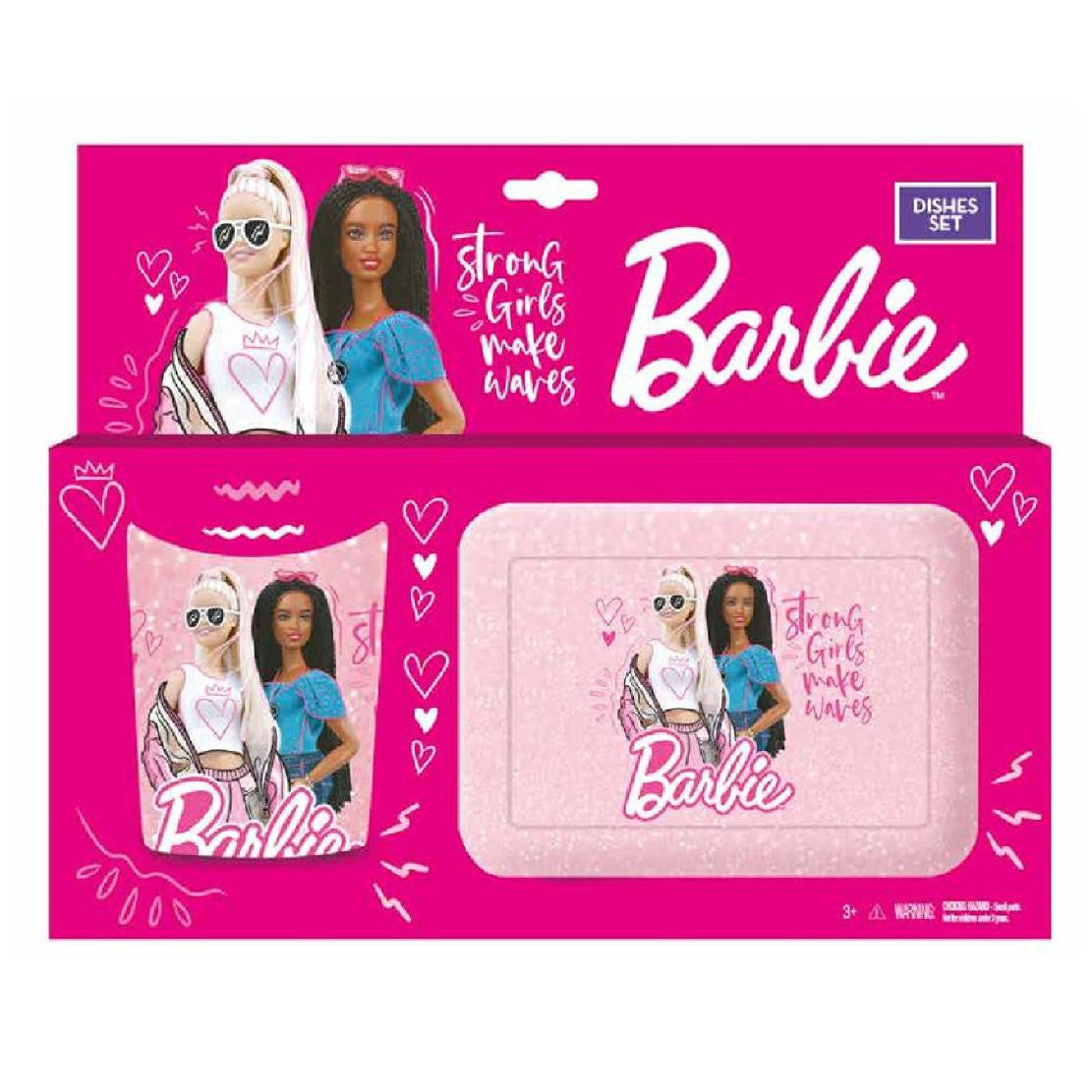 Gift Box Set Barbie – Portamerenda + Tazza con Manico – Prodotto Ufficiale – PS 41369