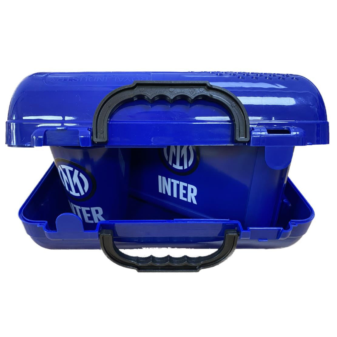 Valigetta Inter con Maniglia – Portamerenda + Bicchiere – Prodotto Ufficiale – PS 41375