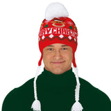 Cappello Natalizio Renna con Trecce – Berretto Natalizio – PS 33563