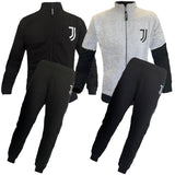Tuta / Pigiama Juventus FC Homewear Full Zip – Felpa in Cotone – Ragazzo / Uomo – PS 41386