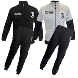 Tuta / Pigiama Juventus FC Homewear Full Zip – Felpa in Cotone – Ragazzo / Uomo – PS 41386