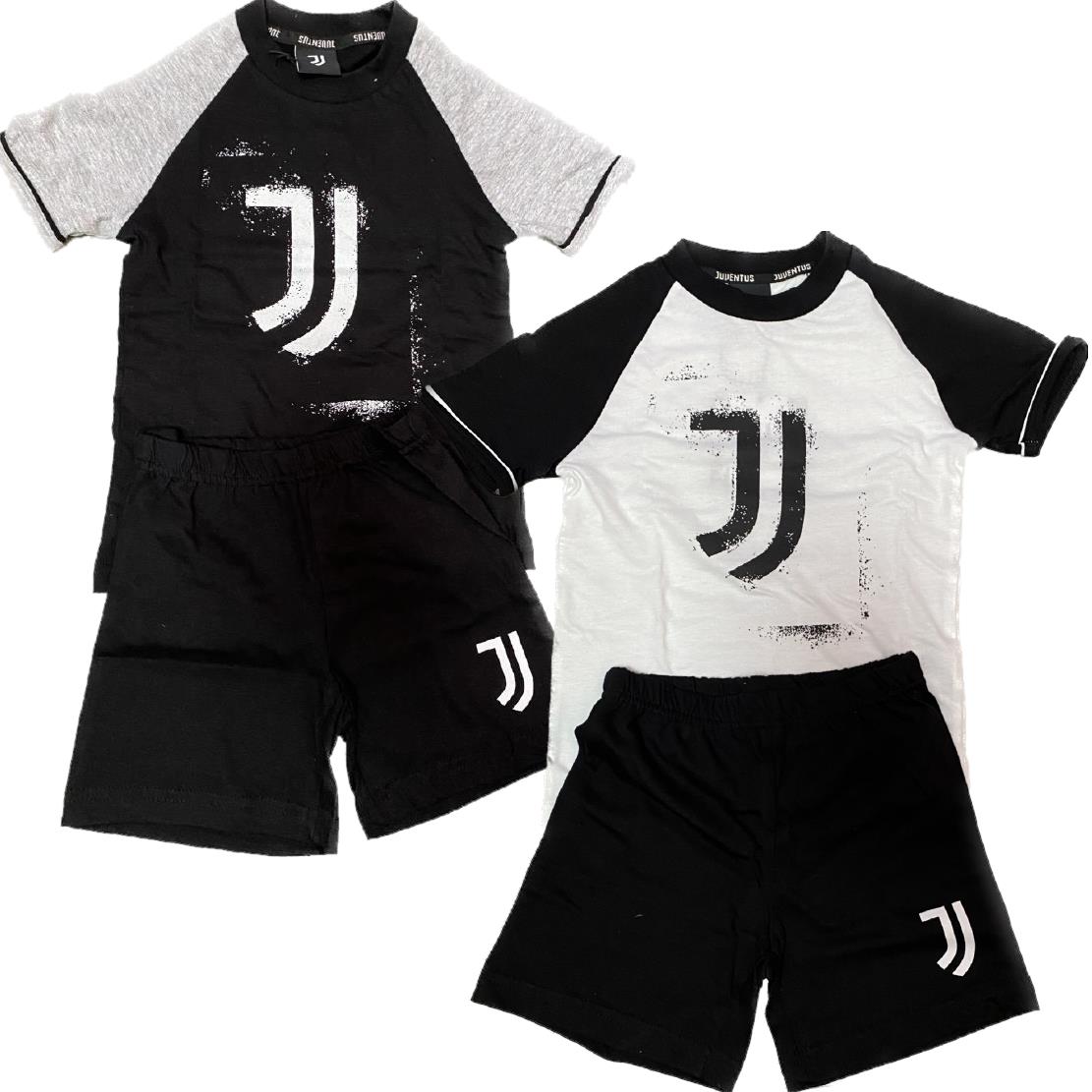 Pigiama Juve Per Bambini Ufficiale Juventus FC Maglietta + Pantaloncini – PS 41389