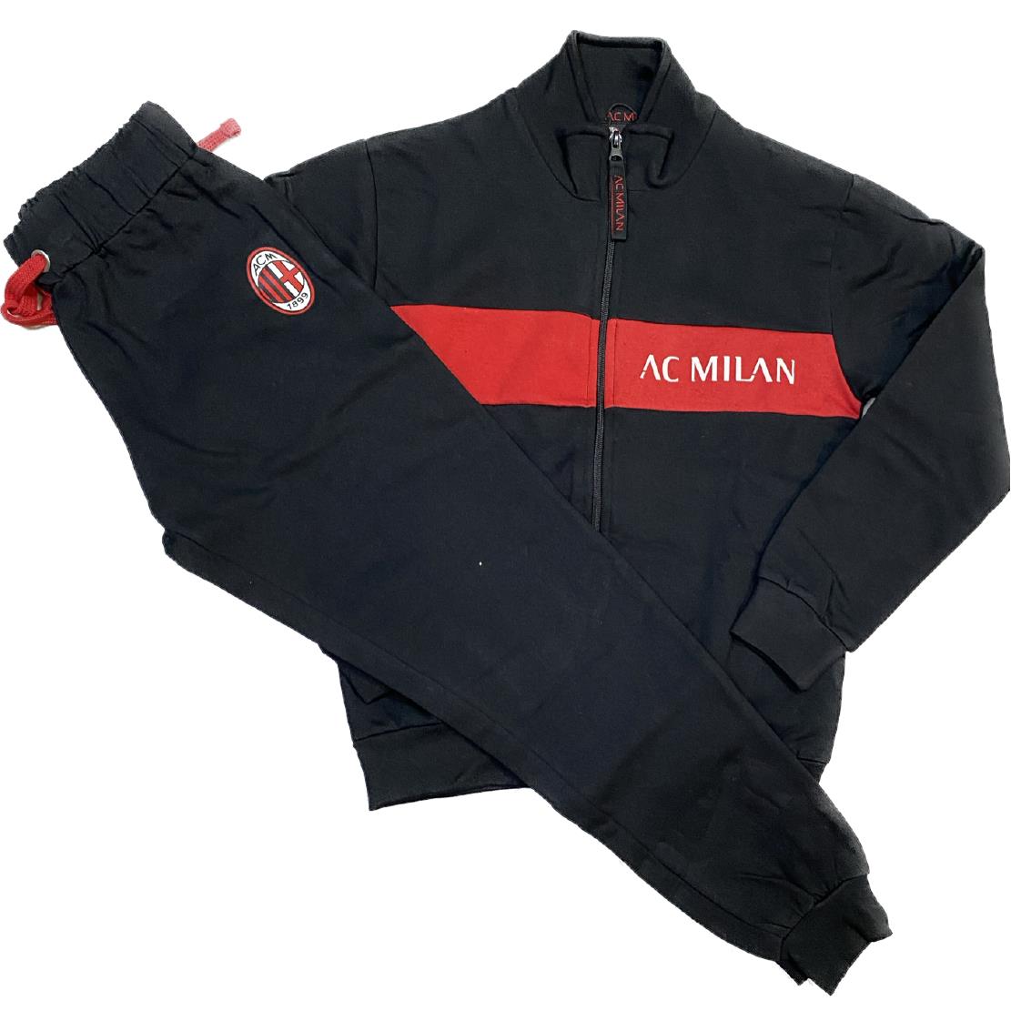 Tuta da Casa AC Milan Uomo / Ragazzo – Pigiama Ufficiale AC Milan Cod. PS 41425