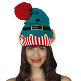 Cappello Elfo con Pallina – Berretto Natalizio – PS 33559