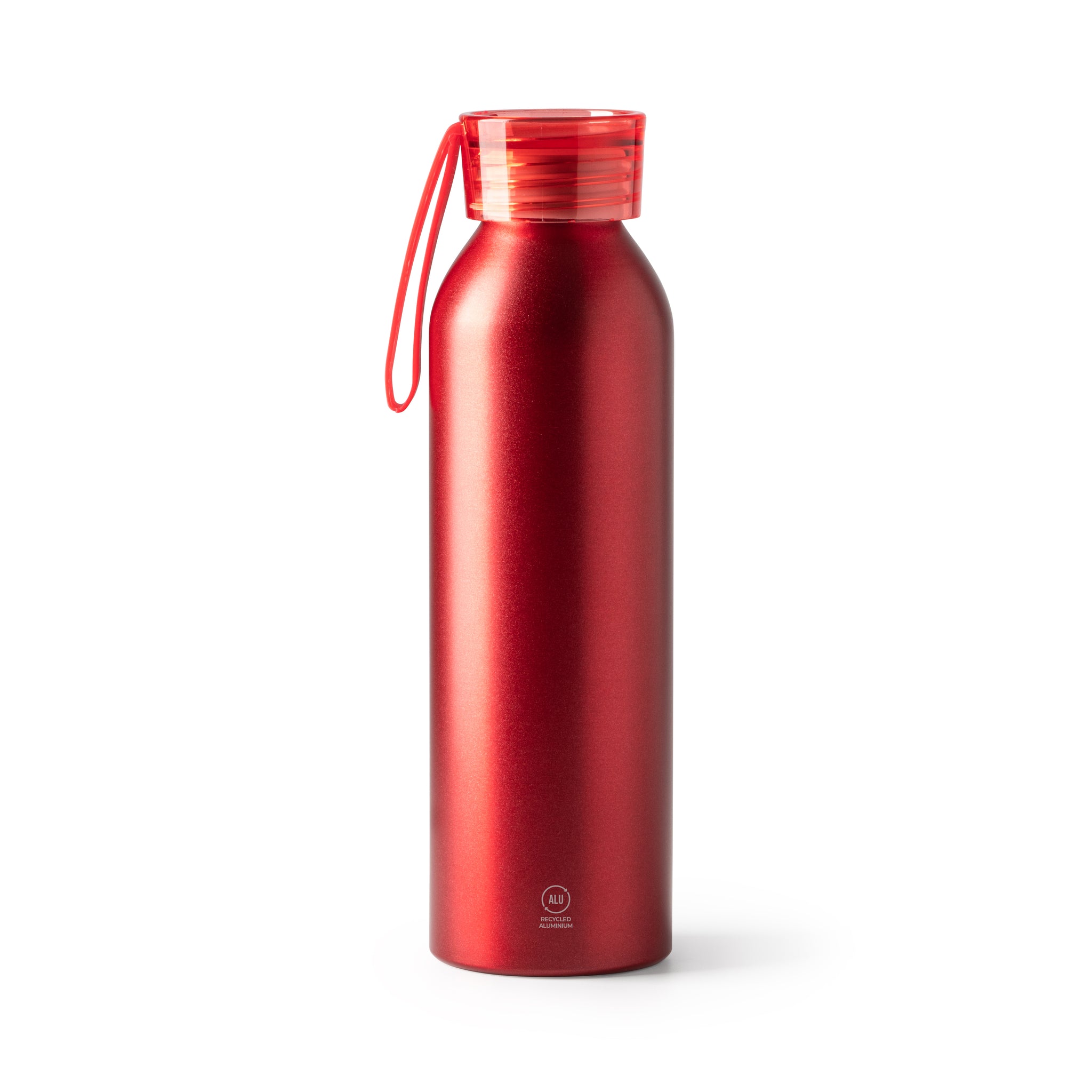 Borraccia in Alluminio Riciclato LEWIC con Tappo e Tracolla Coordinata – 600 ml PS 00579 PRS