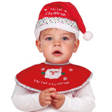 Set Bavaglio e Berretto Baby Natalizio – PS 33553