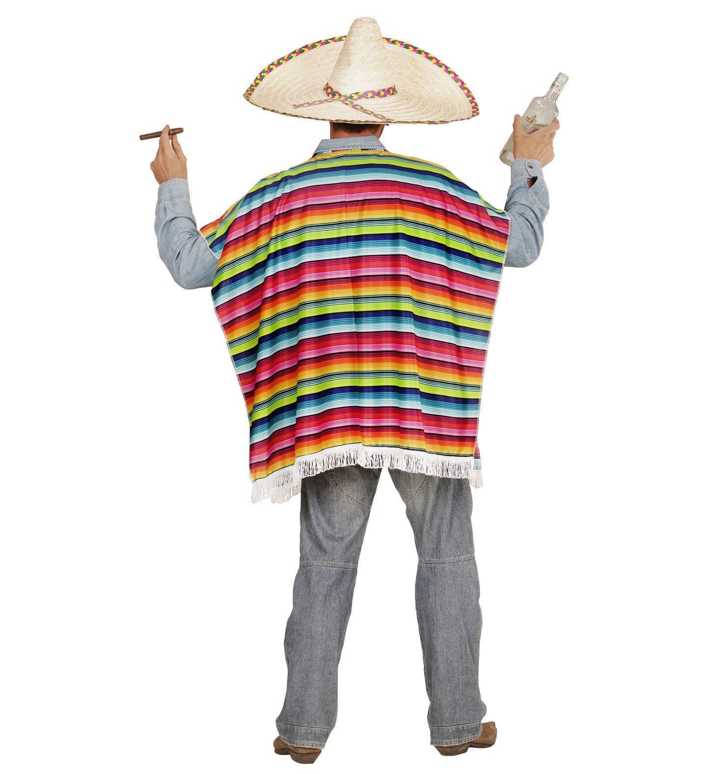 Poncho Messicano – Accessorio Costume Carnevale Cod. PS 03838