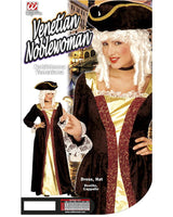 Costume di Carnevale Nobildonna Veneziana – Travestimento Veneziano PS 26284