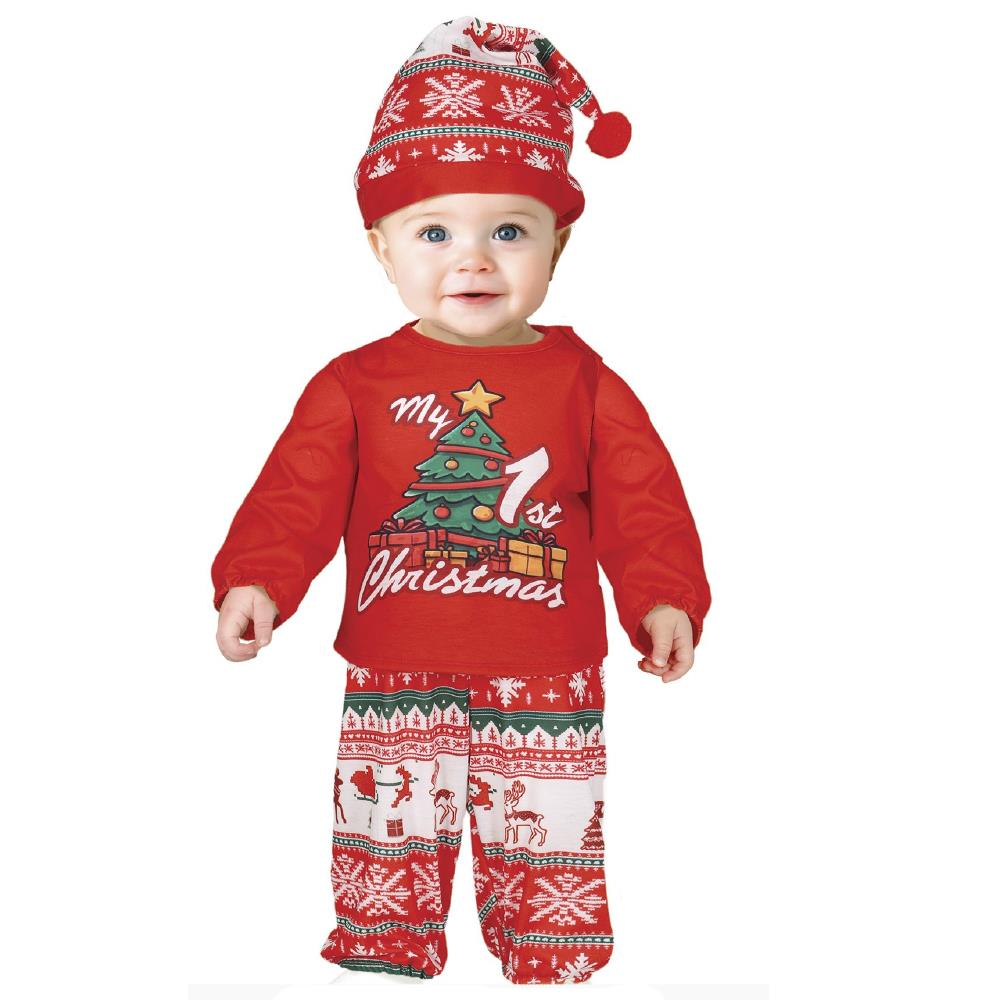 Pigiama Neonato “My 1st Xmas” Babbo Natale – Pigiami Santa Klaus – PS 33561