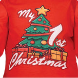 Pigiama Neonato “My 1st Xmas” Babbo Natale – Pigiami Santa Klaus – PS 33561