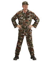 Costume di Carnevale Travestimento Mimetica Militare – Travestimento Soldato PS 26302