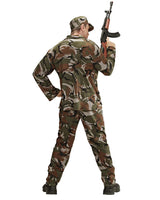Costume di Carnevale Travestimento Mimetica Militare – Travestimento Soldato PS 26302