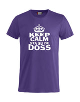 T-Shirt “Keep Calm Sta Su De Doss” Uomo e Bambino – Maglietta Simpatica con Stampa – PS 27431-A010