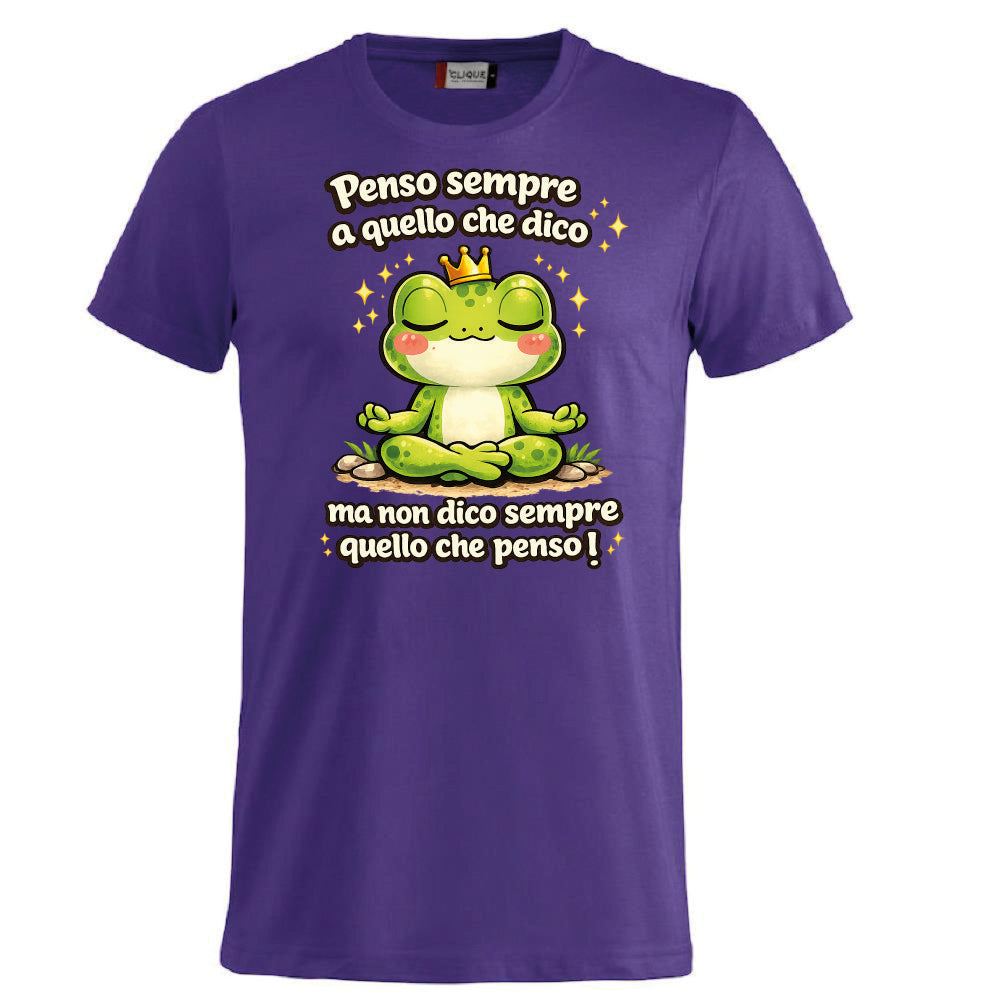 T-shirt Adulto Unisex – Rana Non dico quello che penso! - PS 27431-A-143