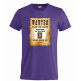 T-Shirt “Wanted Dead or Alive” Personalizzata con la Tua Foto – Mod. PS 27431-A061 - PRS