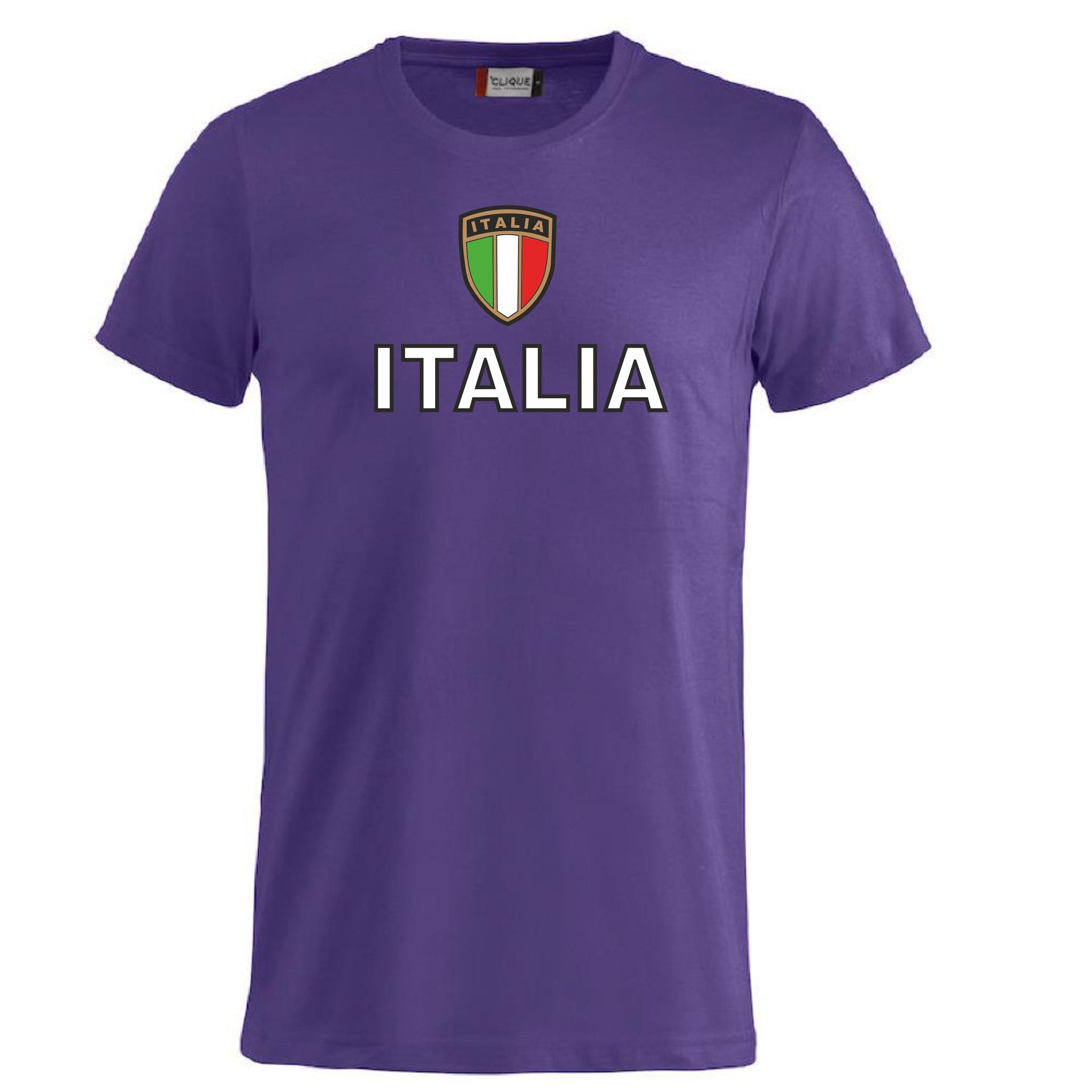 T-Shirt Italia Personalizzabile con Nome e Numero – Cotone – Bambino e Uomo – PS 27431