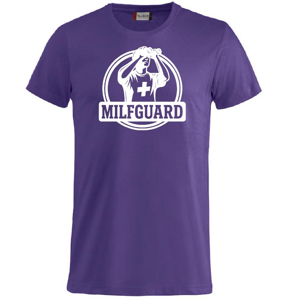 T-Shirt Milfguard – Salvataggio MILF” Maglietta Divertente da Bagnino – PS 27431-A-138
