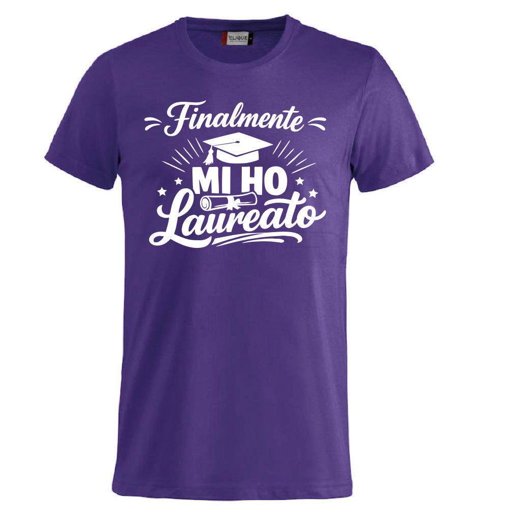 T-Shirt Laurea "Mi ho Laureato" Personalizzabile  – Idea regalo – PS 27431-A-149